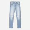 Blugi super skinny rupti Blugi super skinny rupti