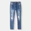 Blugi super skinny rupti Blugi super skinny rupti