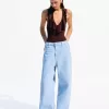 Body cu bretele drapat SERIA BERSHKA Body cu bretele drapat SERIA BERSHKA