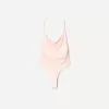 Body cu bretele drapat SERIA BERSHKA Body cu bretele drapat SERIA BERSHKA