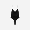 Body cu bretele drapat SERIA BERSHKA Body cu bretele drapat SERIA BERSHKA