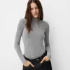 Body cu mânecă lungă din fir metalic Body cu mânecă lungă din fir metalic