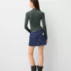 Body cu mânecă lungă și gât înalt Body cu mânecă lungă și gât înalt