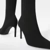Botine croite cu toc înalt Botine croite cu toc înalt