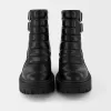 Botine cu platformă cu catarame Botine cu platformă cu catarame