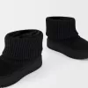 Botine cu platformă cu șosete Botine cu platformă cu șosete