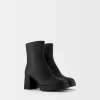 Botine cu platformă cu toc bloc Botine cu platformă cu toc bloc