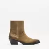 Botine de cowboy cu vârf metalic Botine de cowboy cu vârf metalic