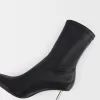 Botine metalice montate cu toc înalt Botine metalice montate cu toc înalt