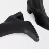 Botine montate cu toc bloc Botine montate cu toc bloc