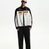 Cămașă boxy cu mânecă lungă cu imprimeu Nascar Cămașă boxy cu mânecă lungă cu imprimeu Nascar