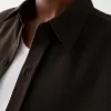 Cămașă cu mânecă scurtă croită Cămașă cu mânecă scurtă croită