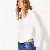 Cămașă mulat cu mâneci evazate Cămașă mulat cu mâneci evazate