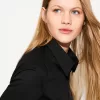 Cămașă mulat cu mâneci evazate Cămașă mulat cu mâneci evazate