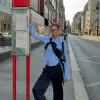 Cămașă mulat cu mâneci evazate Cămașă mulat cu mâneci evazate
