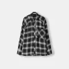 Cămașă oversize cu carouri Cămașă oversize cu carouri