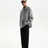 Cămașă oversize cu mânecă lungă Cămașă oversize cu mânecă lungă