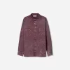 Cămașă oversize cu mânecă lungă Cămașă oversize cu mânecă lungă