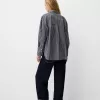 Cămașă oversize din poplin Cămașă oversize din poplin