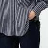 Cămașă oversize din poplin Cămașă oversize din poplin