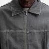 Cămașă supradimensionată din denim