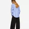 Cămașă supradimensionată din poplin Cămașă supradimensionată din poplin