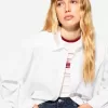 Cămașă supradimensionată din poplin Cămașă supradimensionată din poplin
