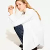 Cămașă supradimensionată din poplin Cămașă supradimensionată din poplin
