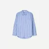 Cămașă supradimensionată din poplin Cămașă supradimensionată din poplin