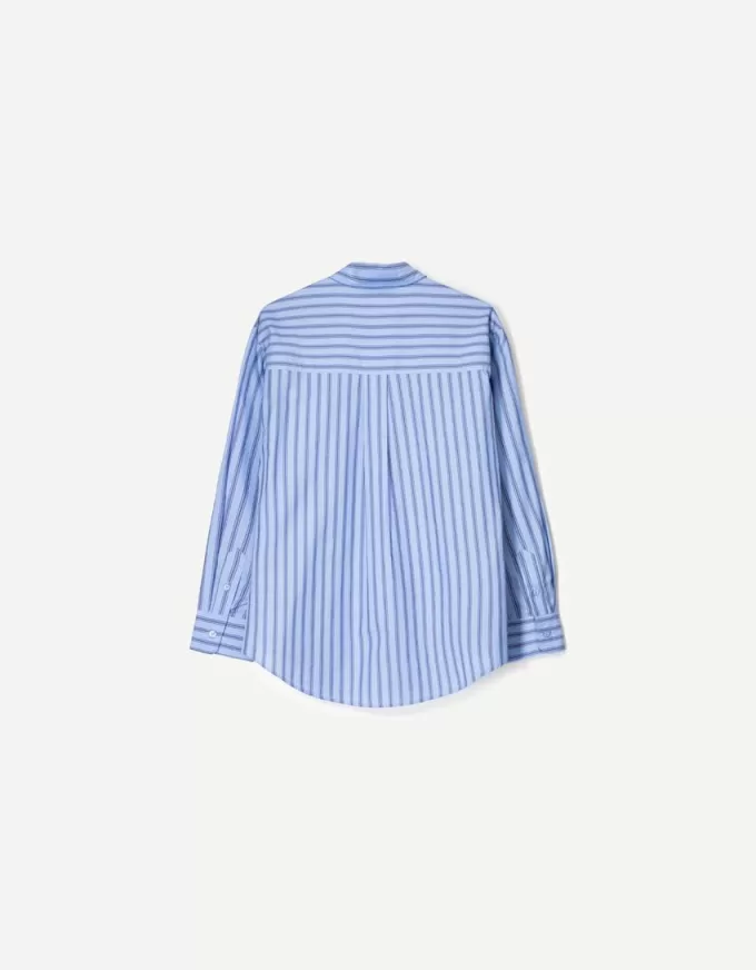 Cămașă supradimensionată din poplin Cămașă supradimensionată din poplin
