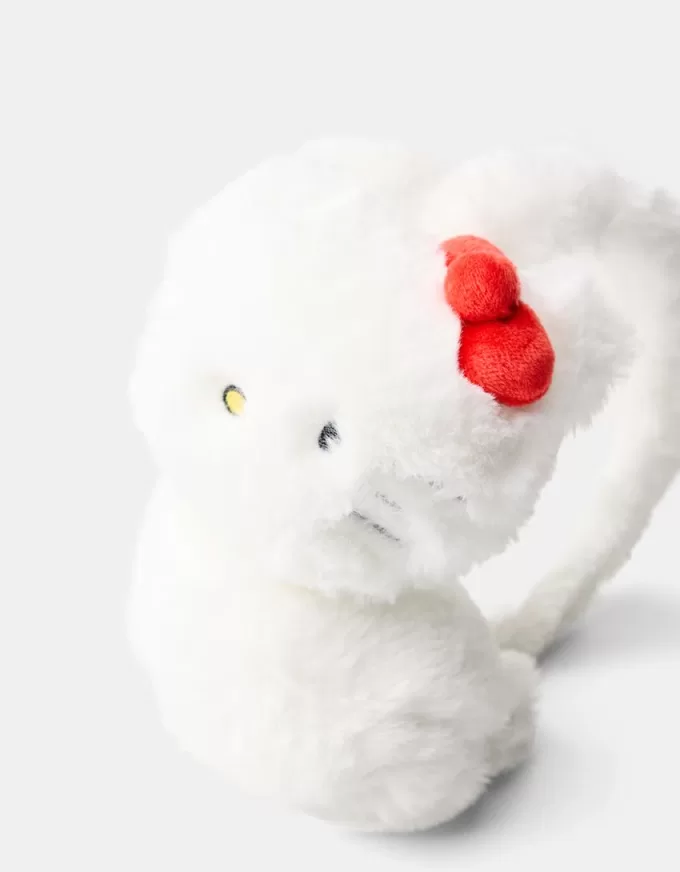 Căști pentru urechi Hello Kitty din blană artificială Căști pentru urechi Hello Kitty din blană artificială