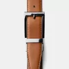 Centura subtire reversibila