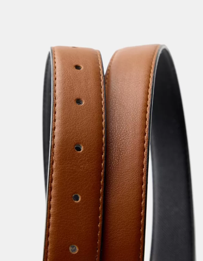 Centura subtire reversibila