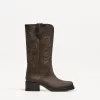 Cizme de cowboy plate brodate Cizme de cowboy plate brodate