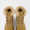 Cizme de munte din faux shearling Cizme de munte din faux shearling