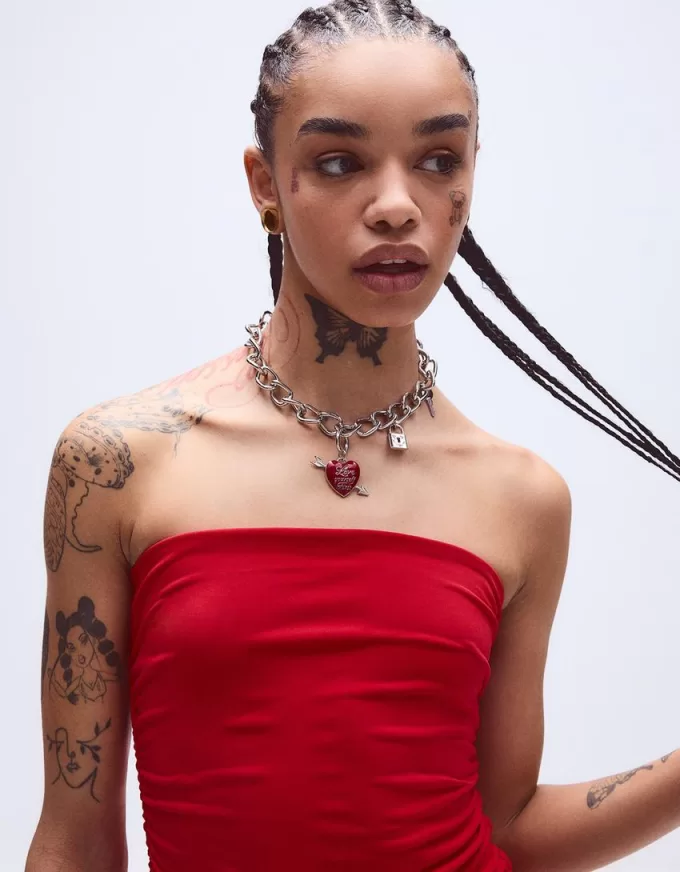 Colier cu lanț cu pandantiv Colier cu lanț cu pandantiv