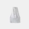 Crop top din amestec de in Crop top din amestec de in
