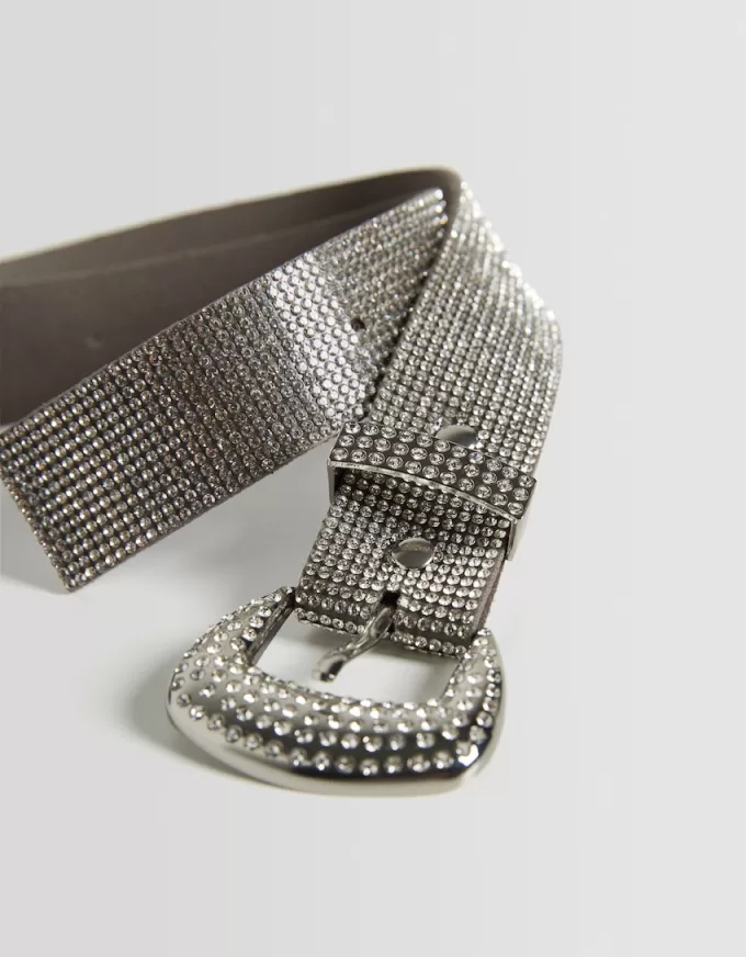 Cureaua cu catarama cu strass Cureaua cu catarama cu strass