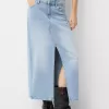 Fusta lunga din denim
