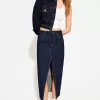 Fusta lunga din denim