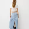 Fusta lunga din denim