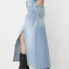 Fusta lunga din denim