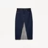 Fusta lunga din denim