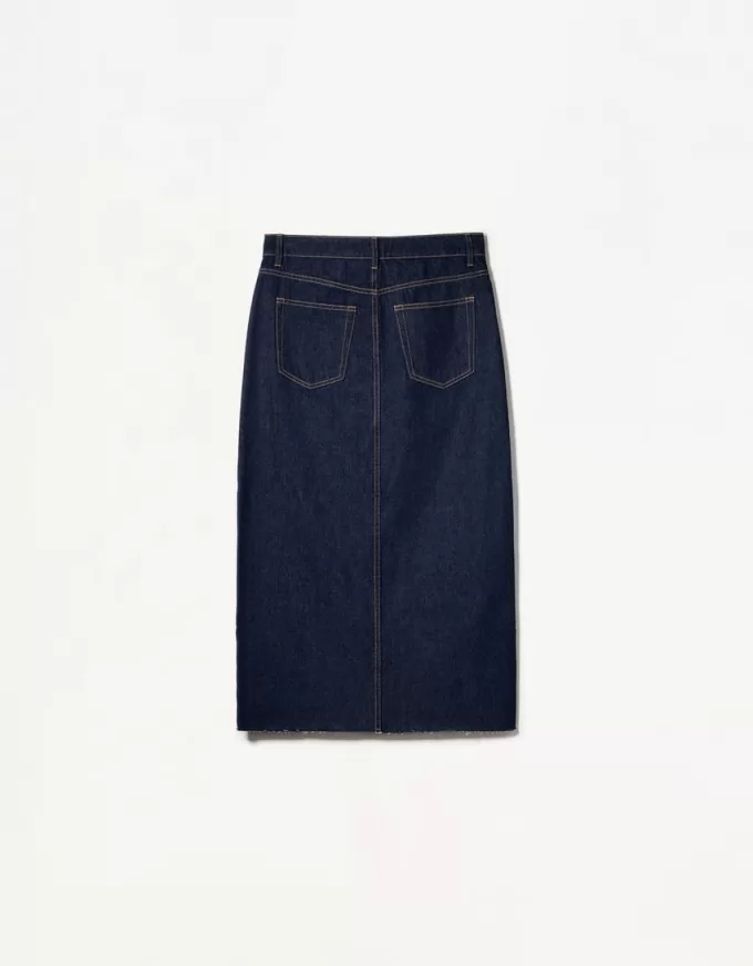 Fusta lunga din denim