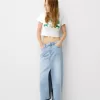 Fusta lunga din denim