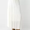 Fusta midi cu talie elastica Fusta midi cu talie elastica