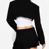 Fusta mini cu pliuri cutie