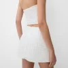 Fusta mini cu strasuri Fusta mini cu strasuri