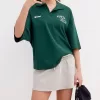 Fusta mini cu talie dubla
