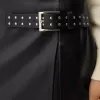 Fusta mini din imitatie de piele Fusta mini din imitatie de piele
